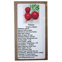 6 Degrees East Heirloom - Radish - Cherry Belle